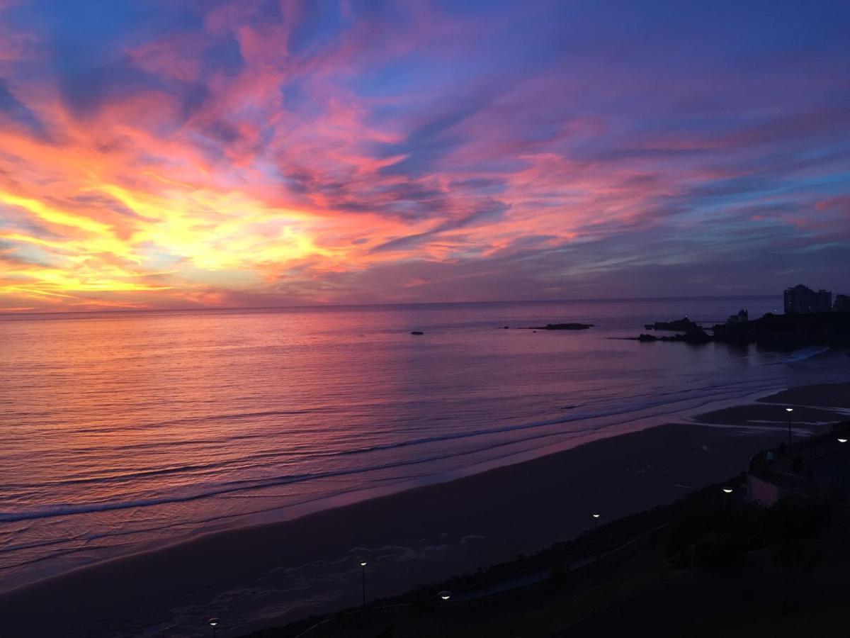 1Ere Ligne Mer Appartement 7 Personnes. Biarritz Exterior foto